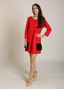 Платье MTP M 44 Красный (KO-21-90-Red) - Фото 1