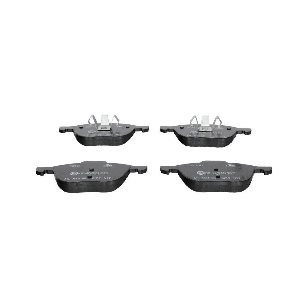 Гальмівний диск ATE 24.0125-0199.1 для FORD, передня вісь, фото №3