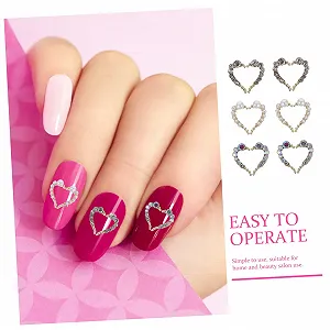 Прикраса для нігтів Серце (36 шт.) synthetic.ua - Фото 1
