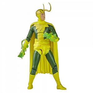 Фігурка Marvel Action Legends Series MCU Disney Plus Класичний Локі, 15 см, 5 аксесуарів і 1 елемент Build-A-Figure - Фото 1