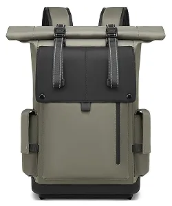 Рюкзак для ноутбука Rolltop Large 42L 17.3 дюйма Водонепроницаемый Green - Фото 1