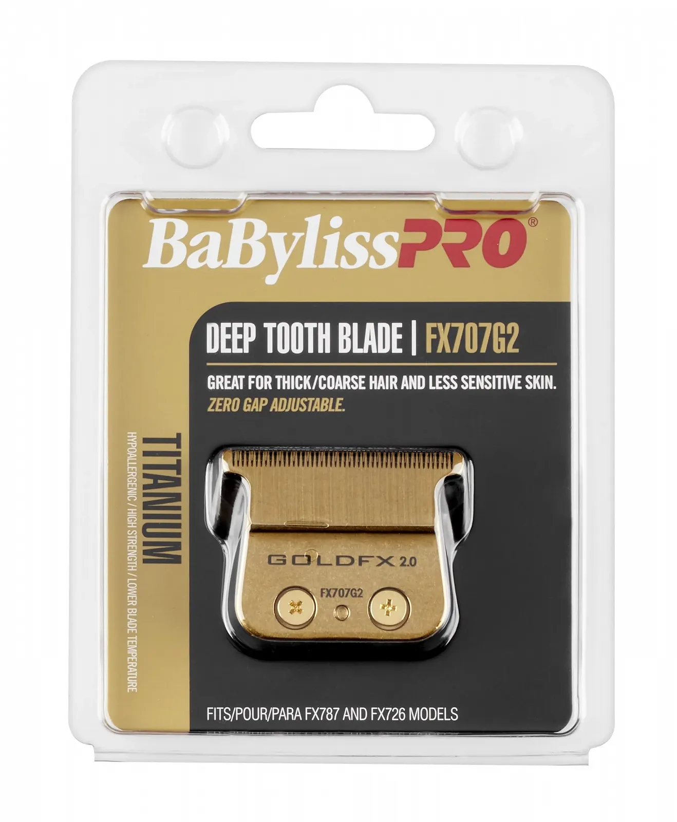 Сменное лезвие для триммера BaBylissPRO Barberology FX707G2 Золотистое, фото №9 Сменное лезвие для триммера BaBylissPRO Barberology FX707G2 Золотистое, фото №9
