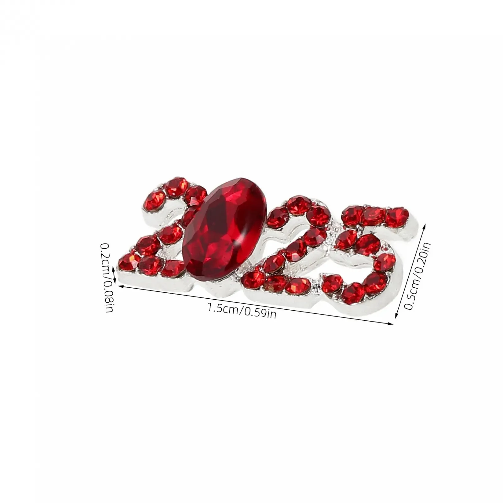 Стразы COHEALI 20 шт. 2025 Красный, фото №7