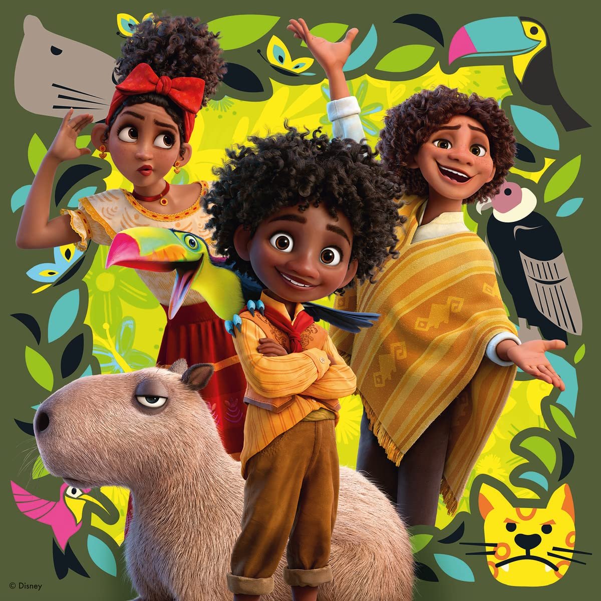 Детский пазл Ravensburger Disney Encanto Let You Enchant 05657 3 x 49 элементов, фото №4 Детский пазл Ravensburger Disney Encanto Let You Enchant 05657 3 x 49 элементов, фото №4