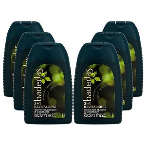 Купить Гель для душа 3-в-1 Badedas Revitalising с экстрактом конского каштана 200 мл (упаковка из 6 шт.) - Фото 1 Гель для душа 3-в-1 Badedas Revitalising с экстрактом конского каштана 200 мл (упаковка из 6 шт.) - Фото 1