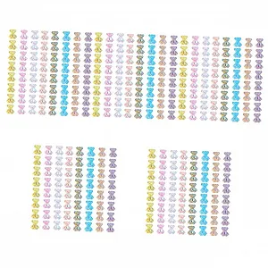 Стразы для ногтей Медведь Aurora 320 штук - Фото 1