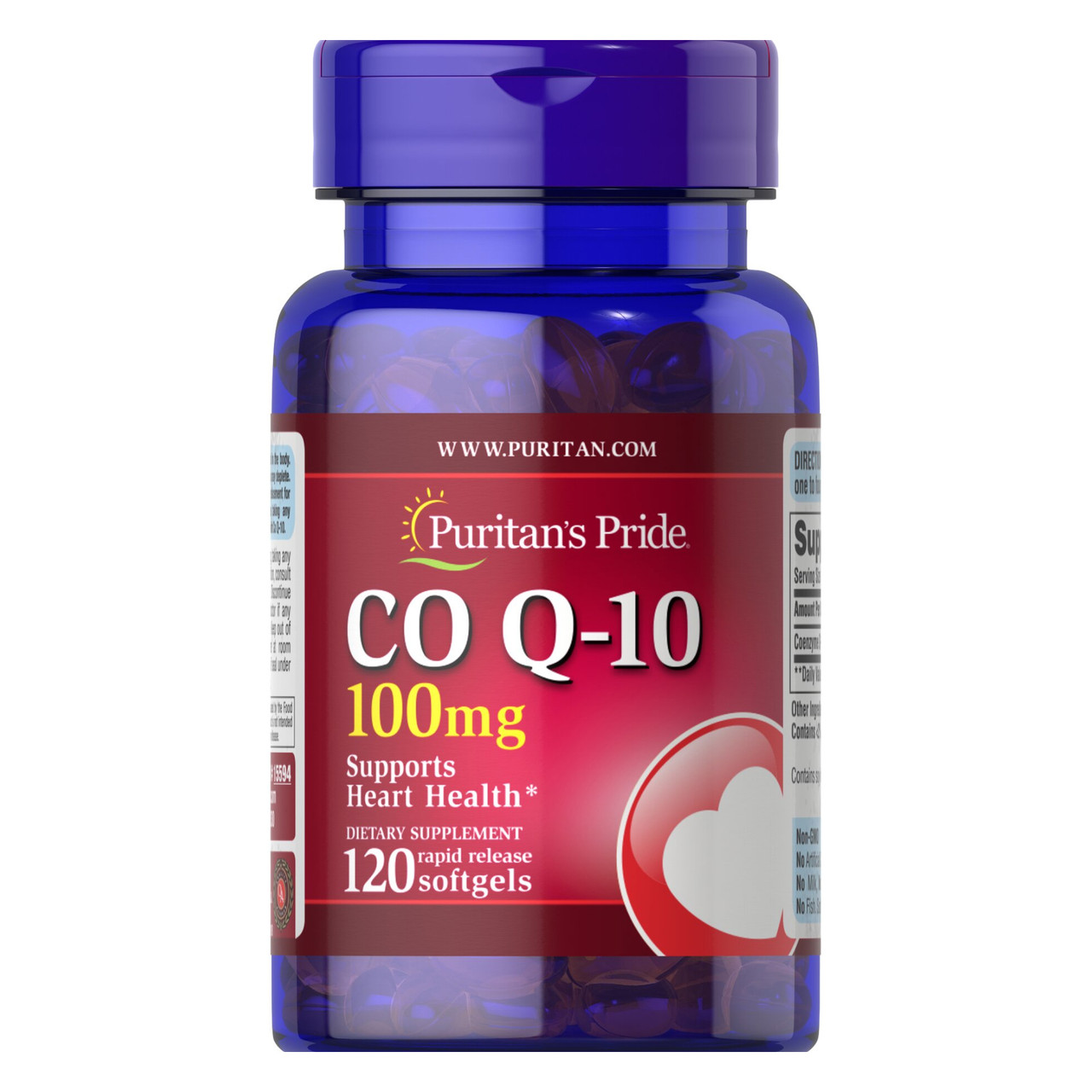 Q-SORB Co Q-10 100mg 120 caps, фото №1
