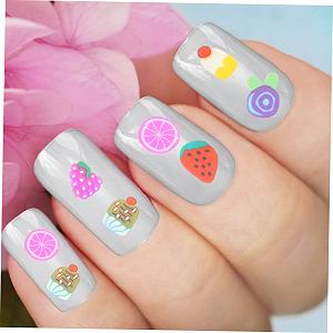 Украшения для ногтей Фрукты и пирожные 8000 шт. для творческого дизайна ногтей и изготовления ювелирных изделий для маникюра и рукоделия synthetic.ua - Фото 1