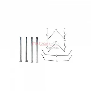 Комплект аксессуаров, тормозные колодки METZGER 109-1129 для TOYOTA VW передний мост - Фото 1