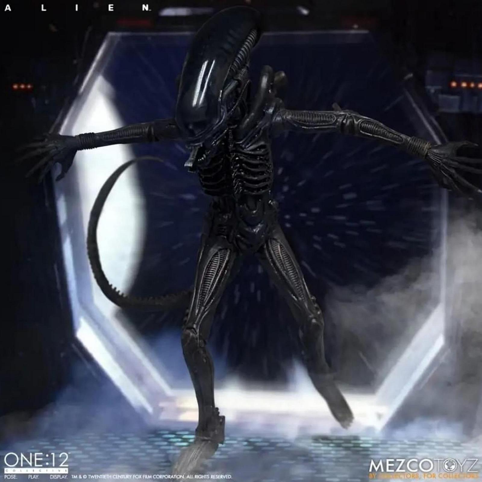 Фігурка Mezco Alien One:12 Collective Deluxe, різнокольорова, 100% пластик, фото №3
