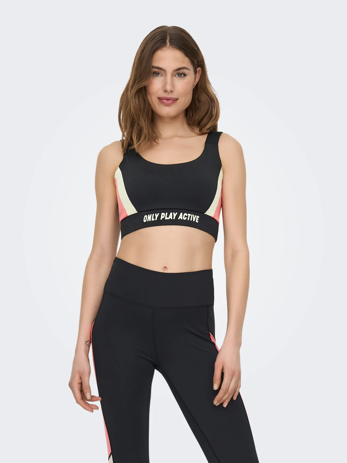Топ ONLY Play SPORTS BRA 15287813 Коралловый Sun Kissed XS, фото №1