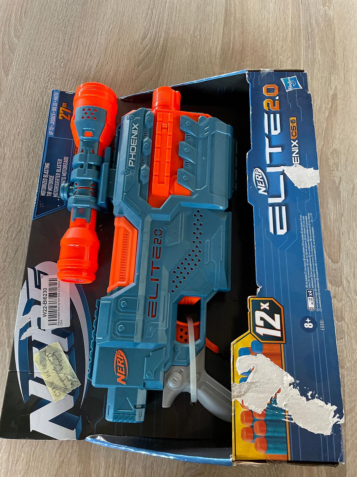 Пластиковий бластер Nerf Elite 2.0 Phoenix CS-6 не працює моторчик, фото №1