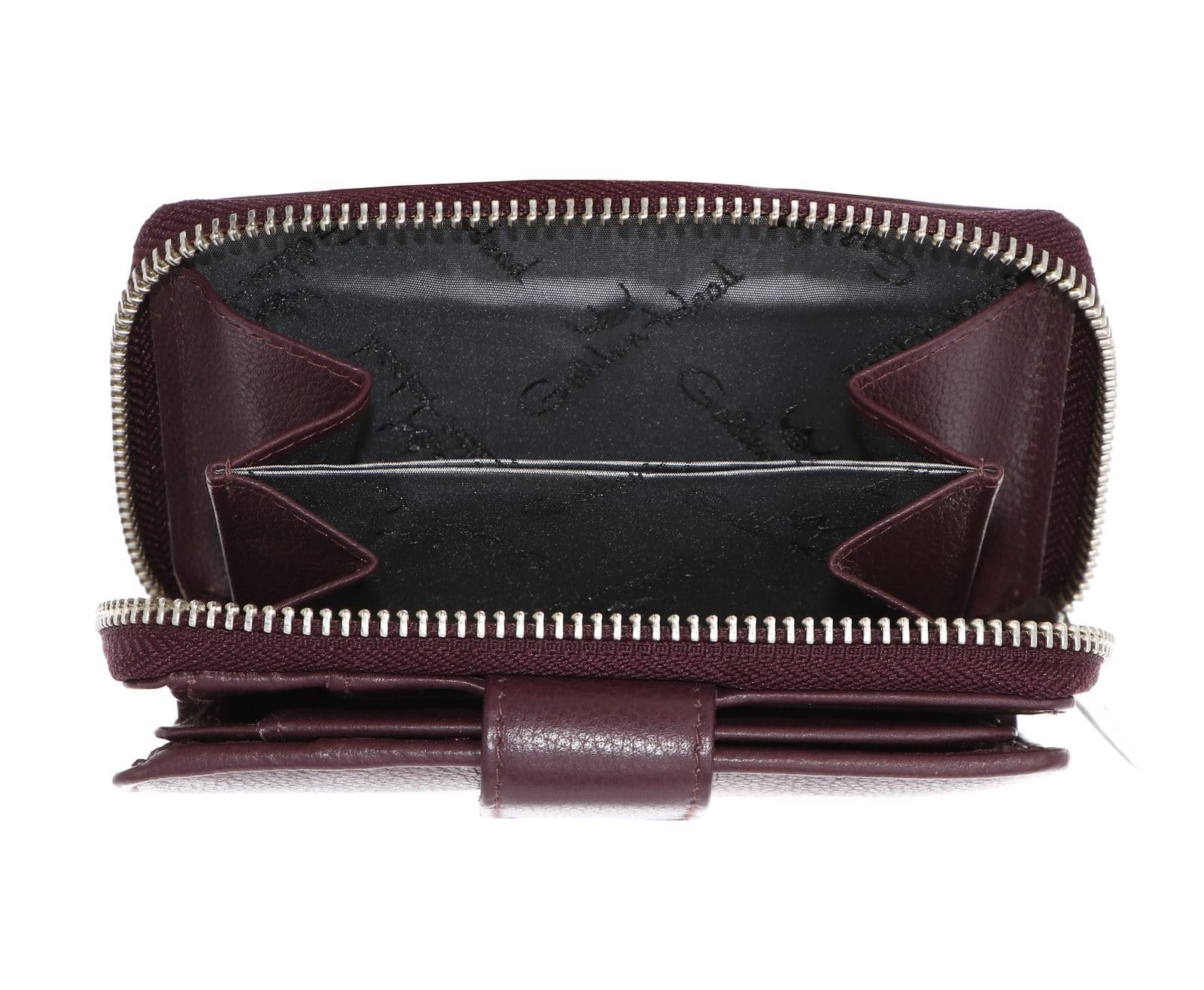 Кожаный кошелек Golden Head Madrid RFID 12.5 см, Amarone, RFID-кошелек, фото №4