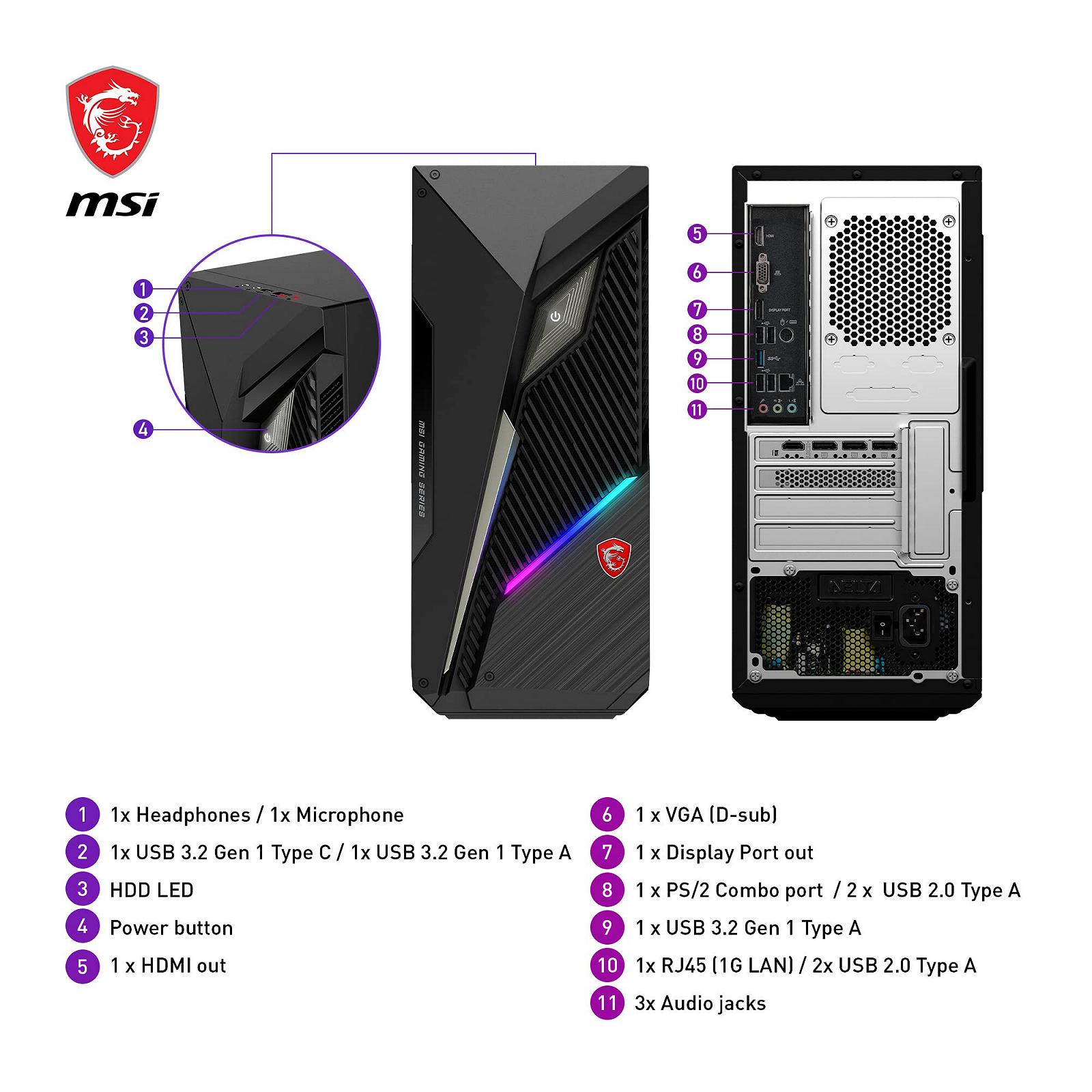 Комп'ютер MSI MAG Infinite S3 13NUD-869AT, фото №7
