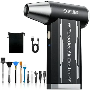 Електричний очищувач стисненим повітрям EXTOLINK L8 180 000 RPM 4 швидкості 8000 mAh - Фото 1