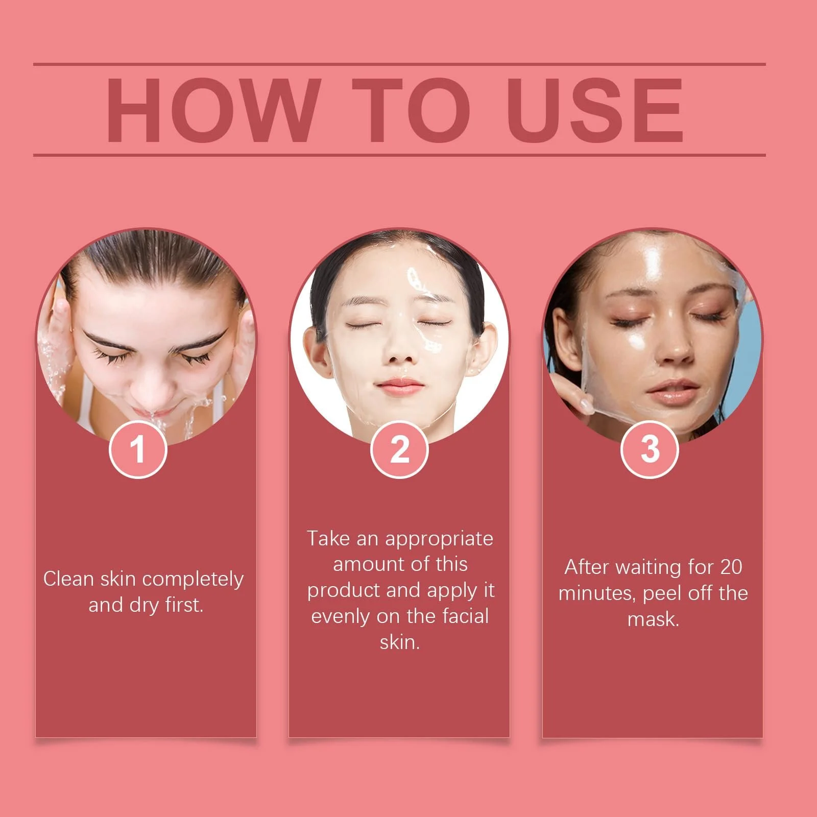 Маска-плівка для обличчя Колаген, Нічна, фото №5