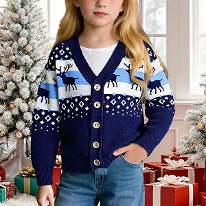 Різдвяний светр Дитячий Різдвяний светр для хлопчиків synthetic.ua - Фото 1