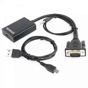 Переходник VGA to HDMI Cablexpert (A-VGA-HDMI-01) - Фото 1