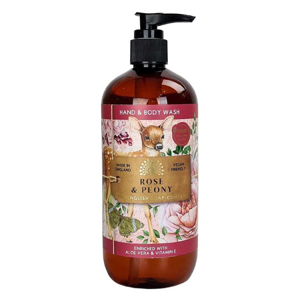 Гель для миття рук та тіла The English Soap Company Rose & Peony 500 мл, фото №1 Гель для миття рук та тіла The English Soap Company Rose & Peony 500 мл, фото №1