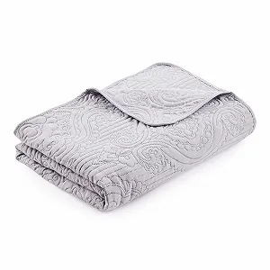 Покривало HOMELEVEL Накидка на ліжко та диван Орнаменти 200 см x 220 см - Фото 1