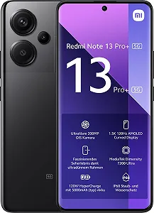 Смартфон Xiaomi Redmi Note 13 Pro+ 5G 8/256ГБ Черный - Фото 1