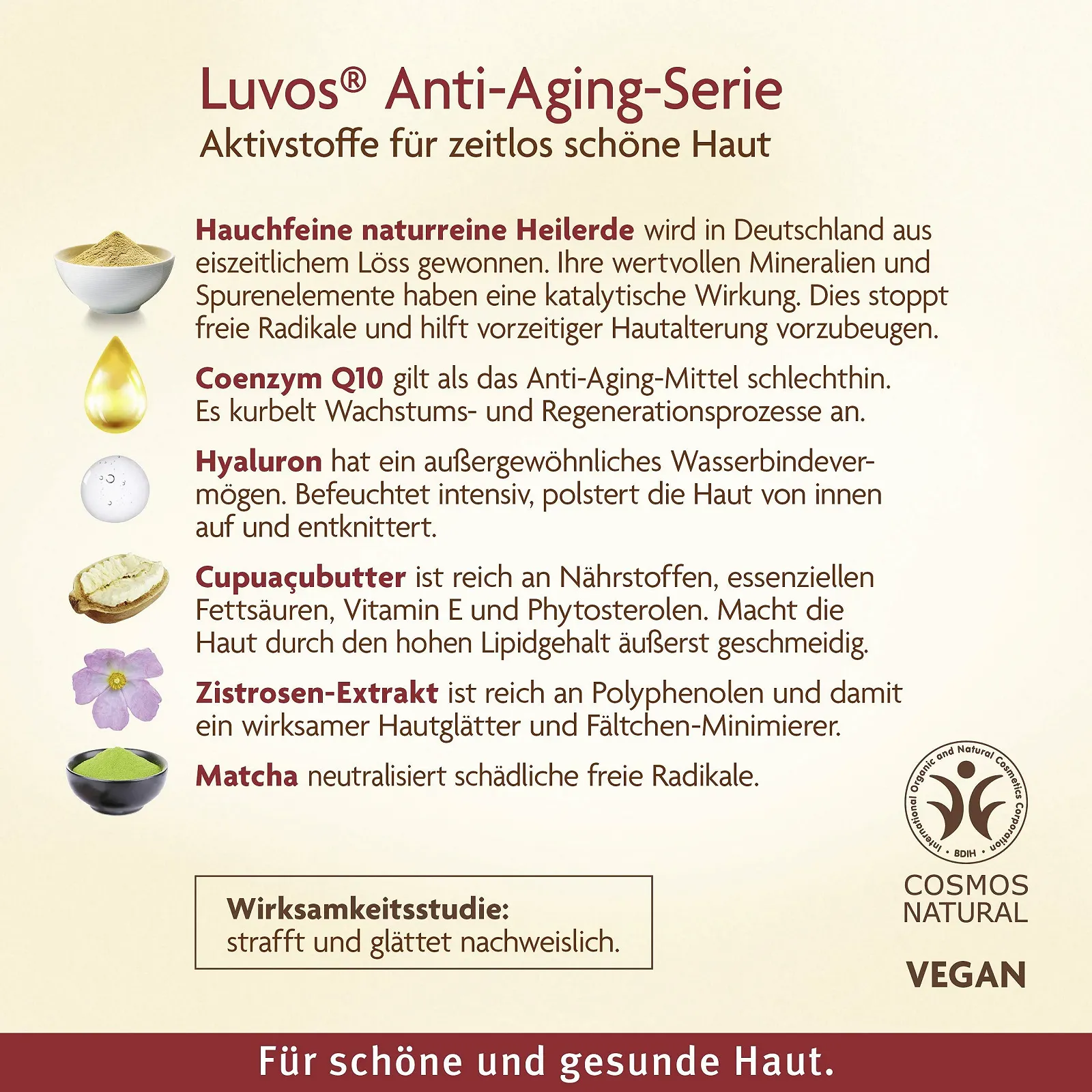 Денний крем Luvos Healing Earth Anti-Age Q10 50 мл, фото №6 Денний крем Luvos Healing Earth Anti-Age Q10 50 мл, фото №6