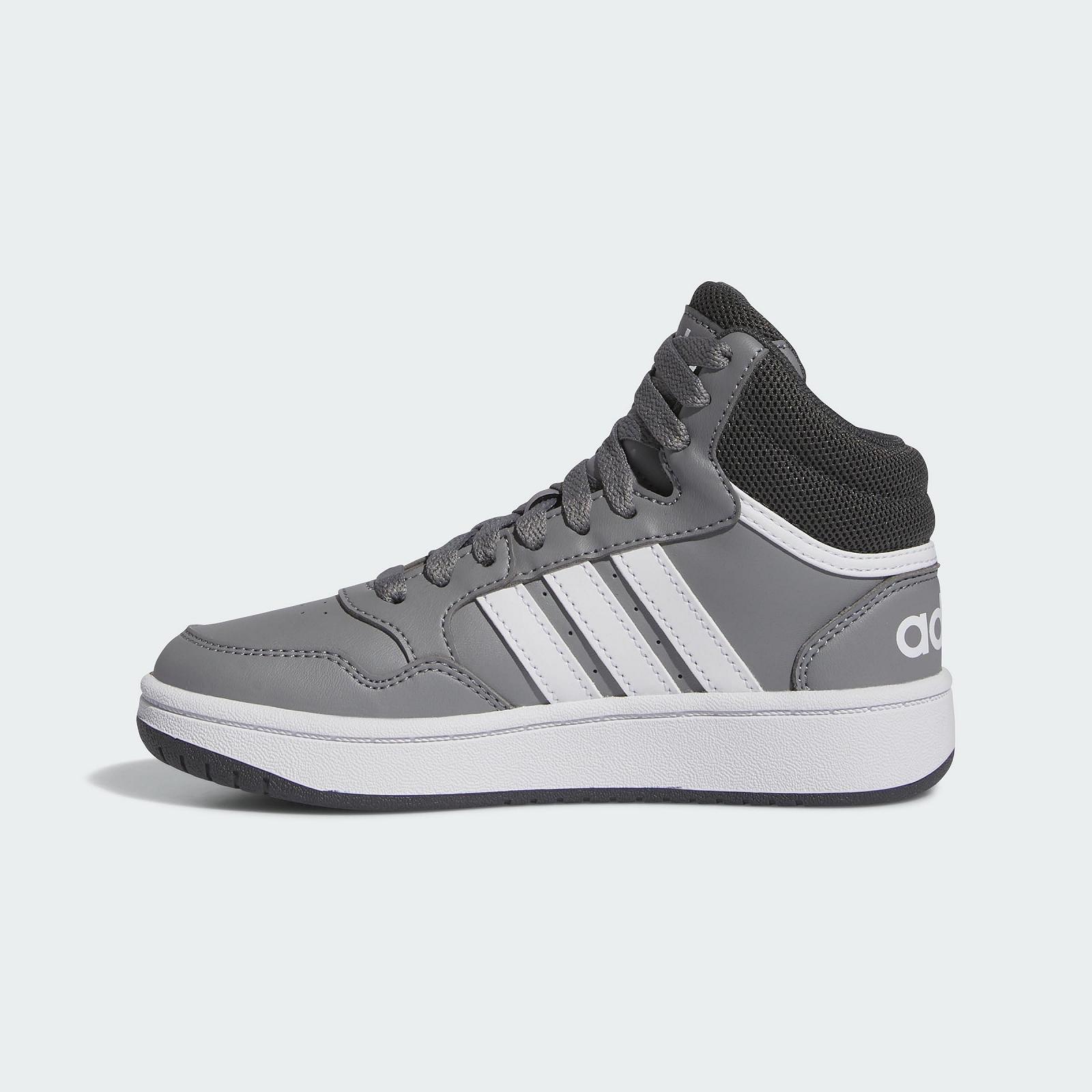 Кроссовки adidas Unisex Kinder Hoops Mid, фото №2
