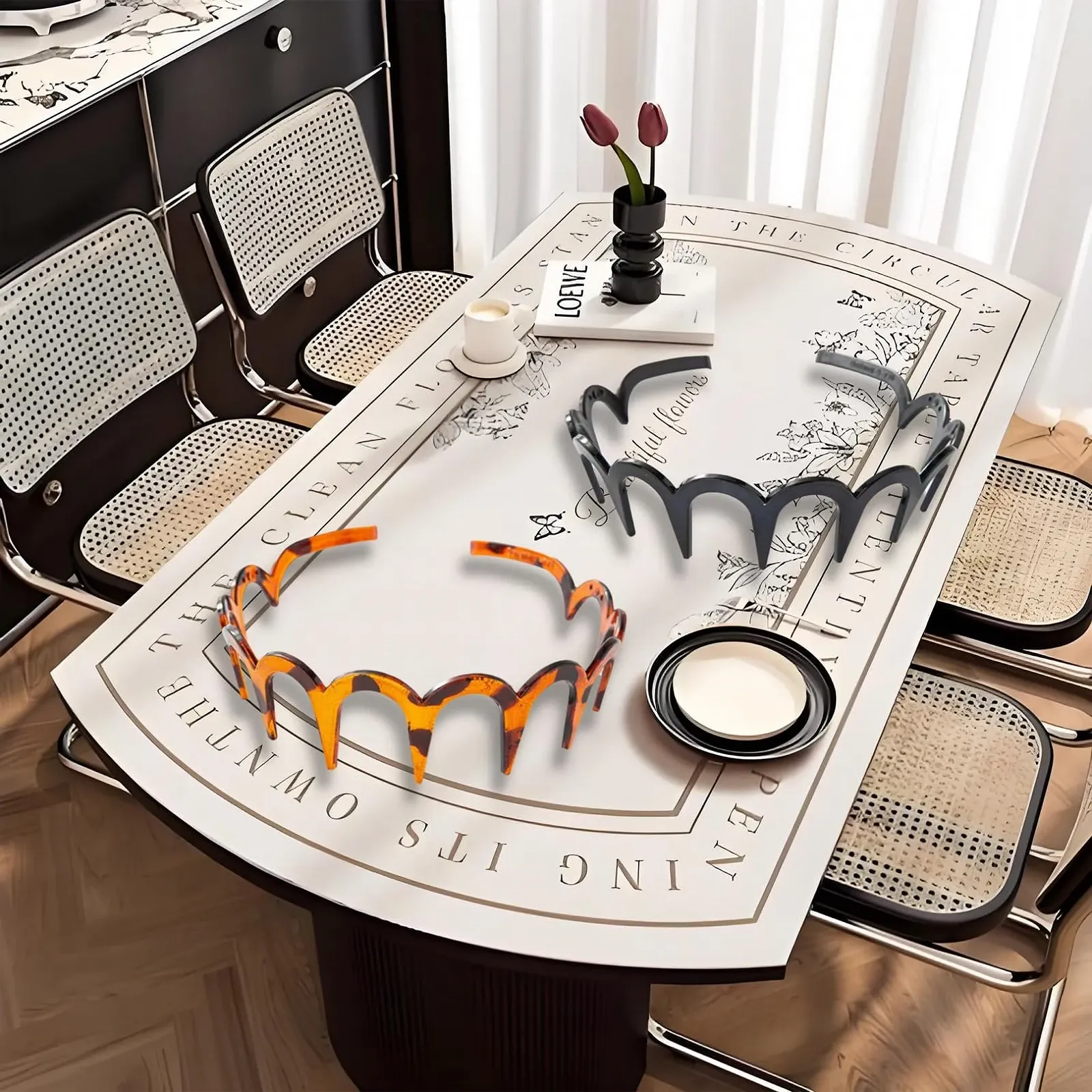 Набор из 2 зигзагообразных обручей на голову, фото №4