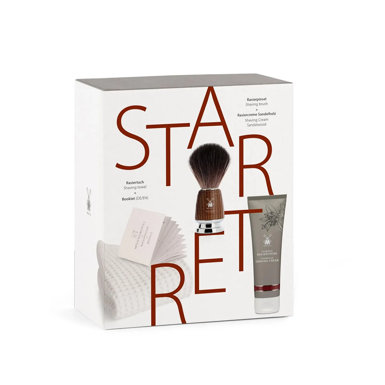 Подарочный набор для бритья MÜHLE Rytmo Starter Gift Set 4 предмета Ясень, фото №1 Подарочный набор для бритья MÜHLE Rytmo Starter Gift Set 4 предмета Ясень, фото №1