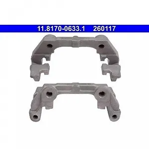 Тримач гальмівного супорта ATE 11.8170-0633.1 для OPEL SAAB VAUXHALL задня вісь synthetic.ua - Фото 1