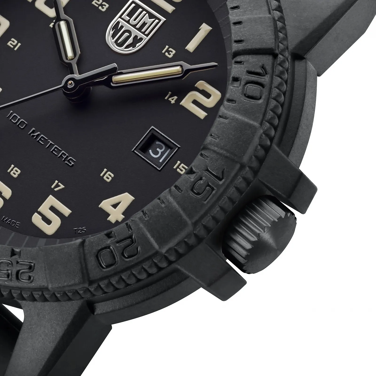 Часы Luminox Leatherback SEA Turtle Giant Мужские Черные с PU ремешком, Водостойкость: 10 Бар, Диаметр корпуса: 44 мм, XS.0330, фото №5 Часы Luminox Leatherback SEA Turtle Giant Мужские Черные с PU ремешком, Водостойкость: 10 Бар, Диаметр корпуса: 44 мм, XS.0330, фото №5