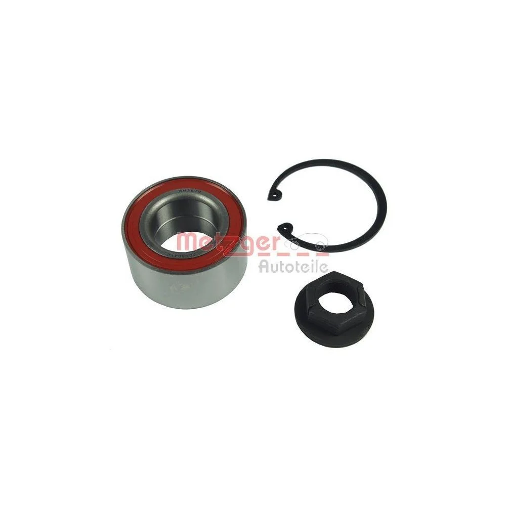 Комплект підшипника маточини METZGER WM 3678 для FORD, передня вісь, фото №1