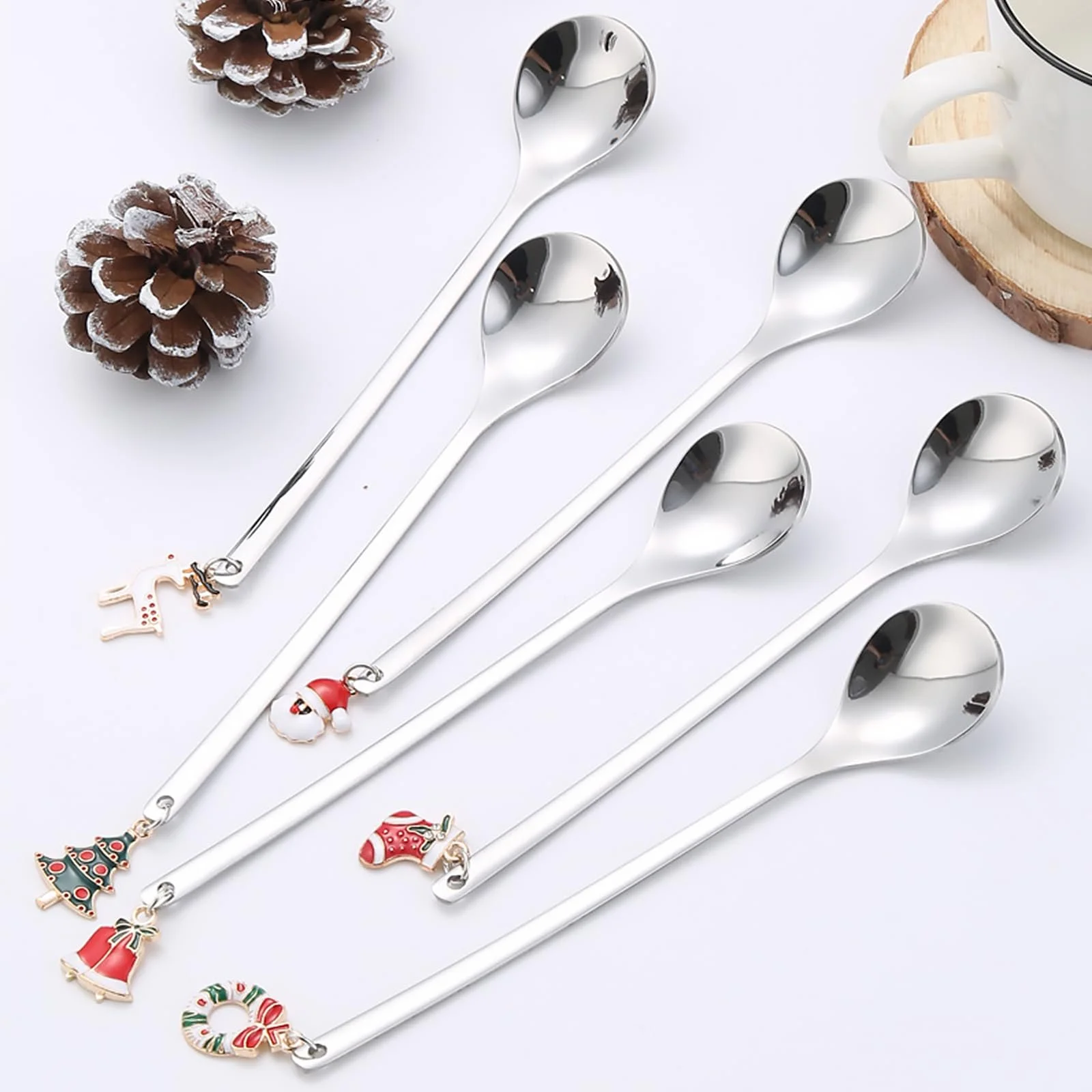 Набор рождественской посуды, 12 предметов, фото №5