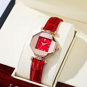 Жіночий аналоговий кварцовий годинник Generisch Матовий ремінець synthetic.ua - Фото 1