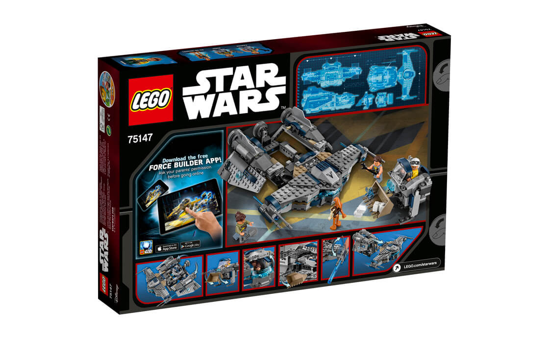 Детский конструктор LEGO Star Wars Звёздный мусорщик 75147, фото №3