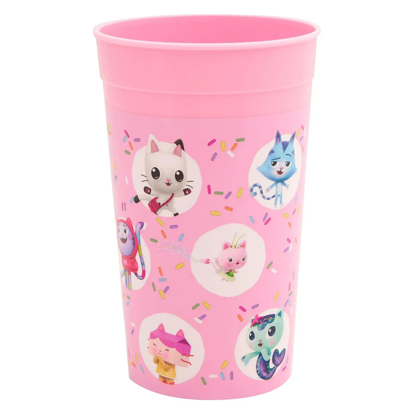 Детский набор посуды Gabby's Dollhouse: тарелка, миска и чашка, многоразовый, PP, розовый, фото №8 Детский набор посуды Gabby's Dollhouse: тарелка, миска и чашка, многоразовый, PP, розовый, фото №8