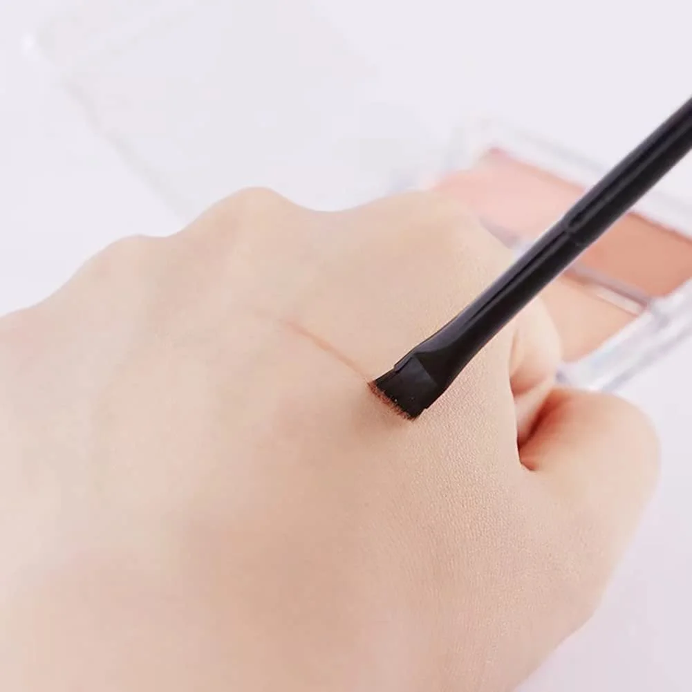 Кисточки для подводки угловая JIHUOO Набор 3 штуки, фото №5 Кисточки для подводки угловая JIHUOO Набор 3 штуки, фото №5