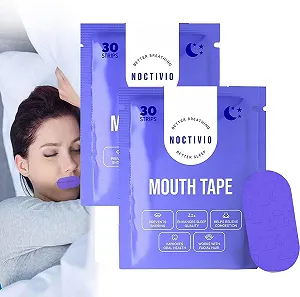 Смужка для рота Noctivo проти апное сну Лаванда Зручна - Фото 1