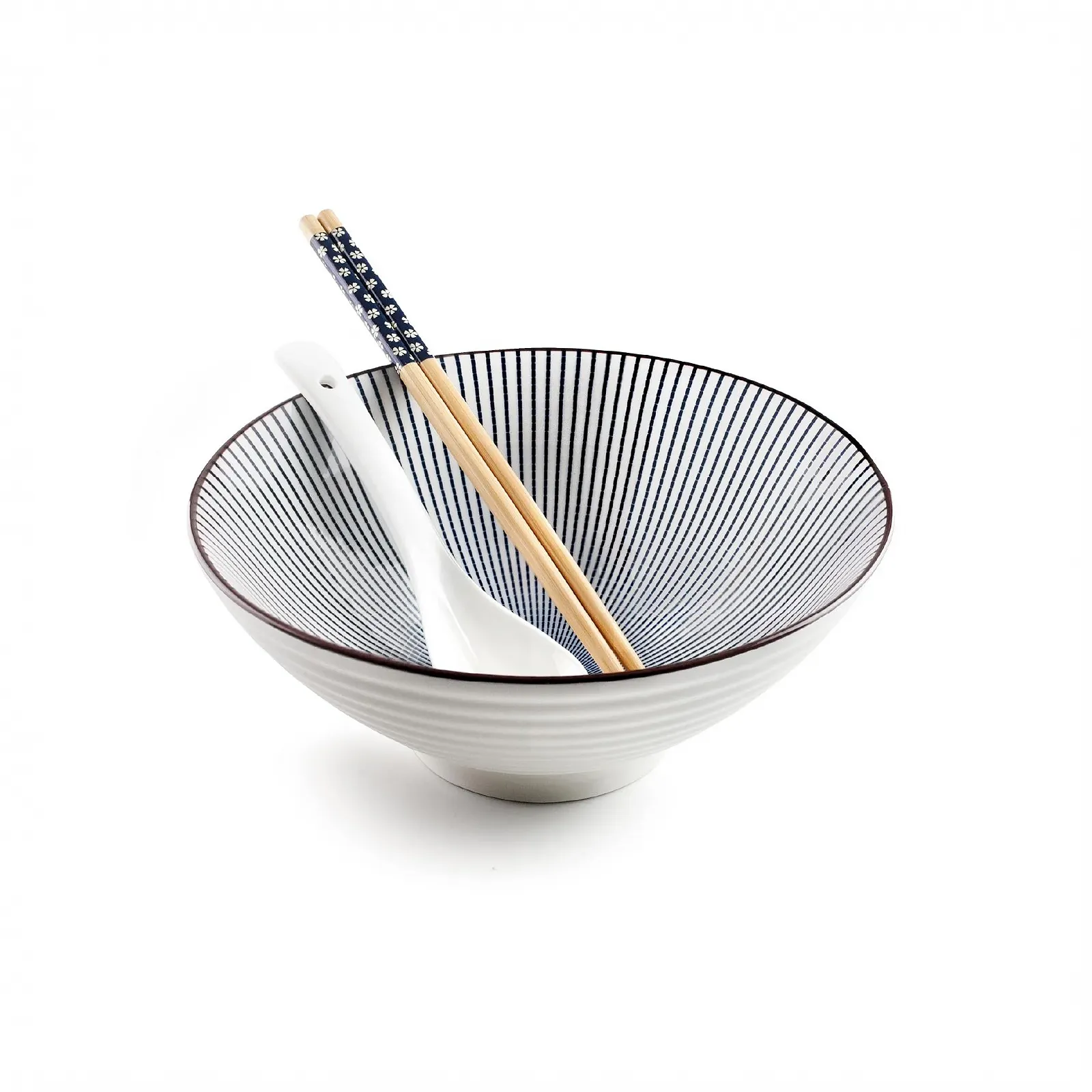Набор: миска для ремня Hakata IBILI + ложка + 2 палочки, фарфор, фото №1