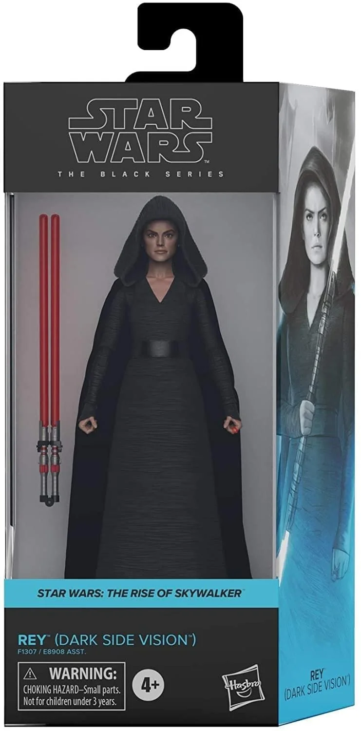 Игровая фигурка Star Wars The Black Series The Rise of Skywalker Rey Dark Side Vision 15.2 см, фото №3