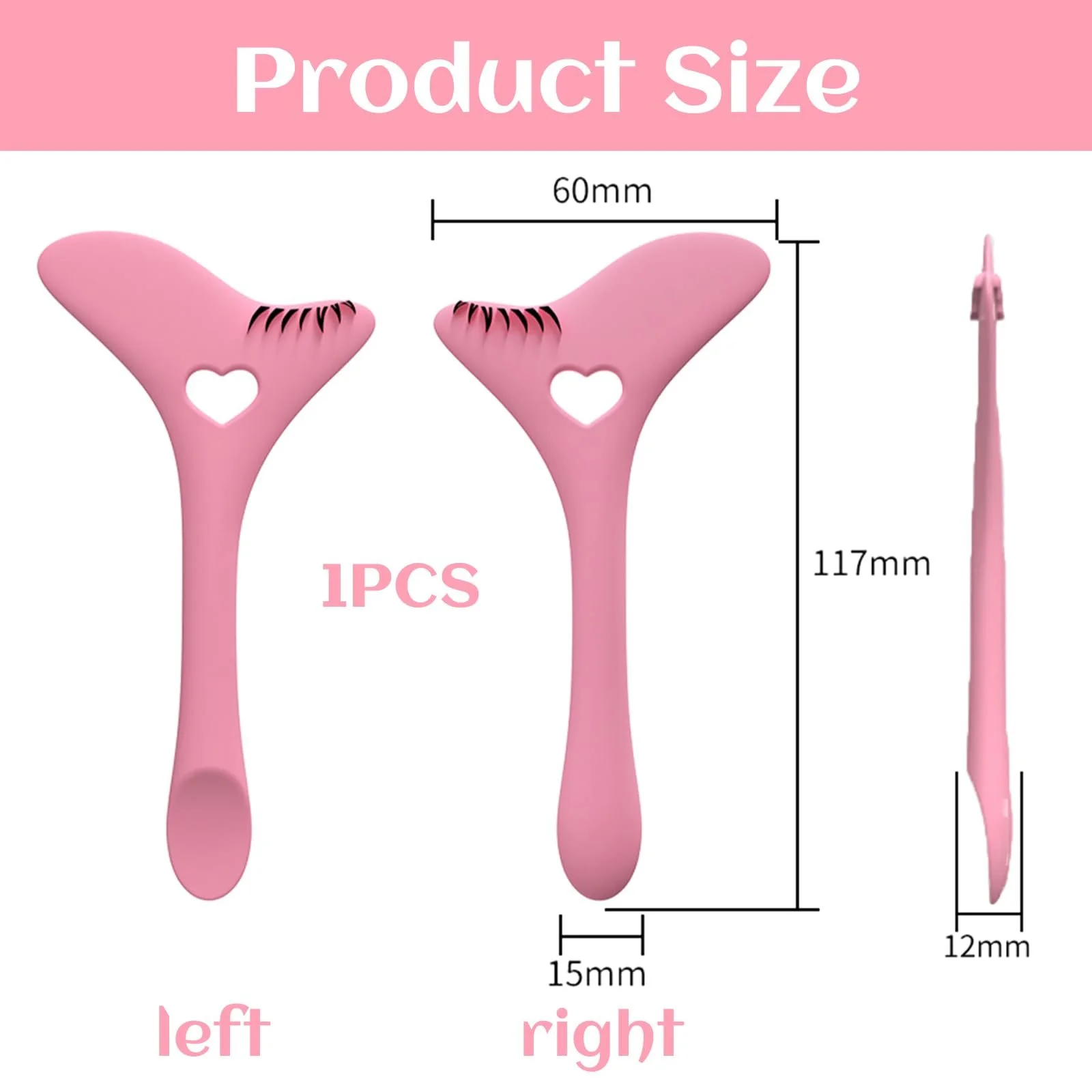 Інструмент IOSPKKIO Eyeliner Stencils Wing Tips з силікону, фото №2