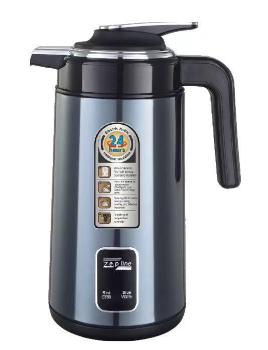 Электрический термос на 3 литра из нержавеющей стали Zepline ZP-106 л 2200Вт Синий, фото №1 Электрический термос на 3 литра из нержавеющей стали Zepline ZP-106 л 2200Вт Синий, фото №1