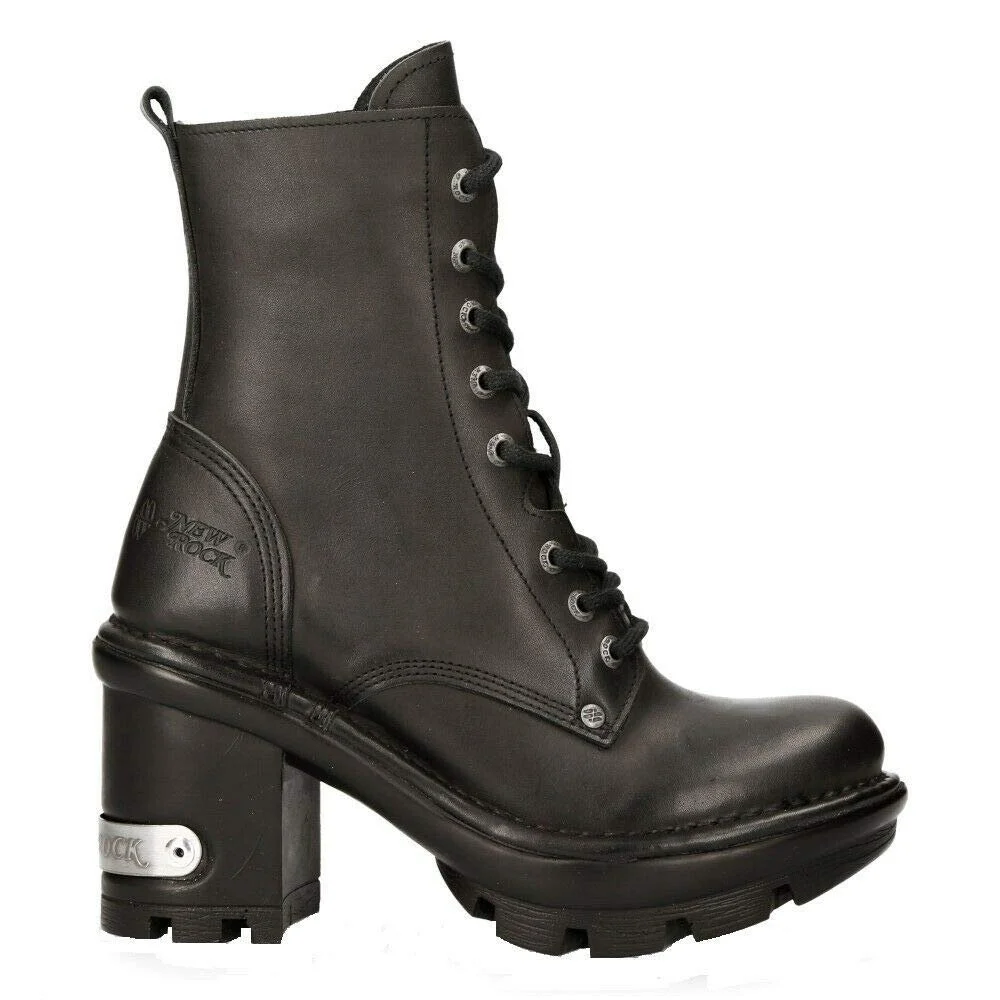 Ботинки New Rock GOTH ROCK NEOTYRE07X-S1 Чорні Шкіряні Shoes, фото №1 Ботинки New Rock GOTH ROCK NEOTYRE07X-S1 Чорні Шкіряні Shoes, фото №1