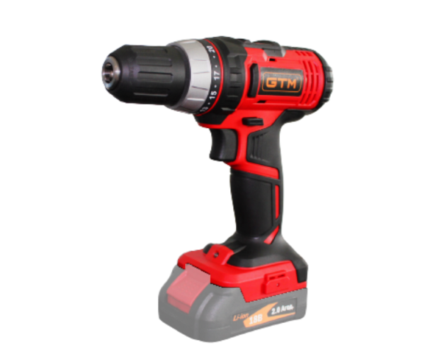 Дриль-шурупокрут акум DS18/40P, 18В 40Нм 2шв КАРКАС без АКБ і ЗП, фото №1 Дриль-шурупокрут акум DS18/40P, 18В 40Нм 2шв КАРКАС без АКБ і ЗП, фото №1