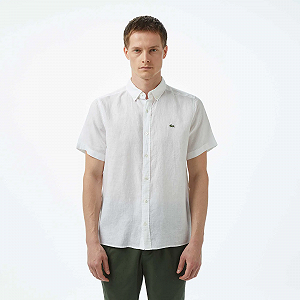 Рубашка Lacoste Short Sleeve Linen CH5699T001 L - Фото 1