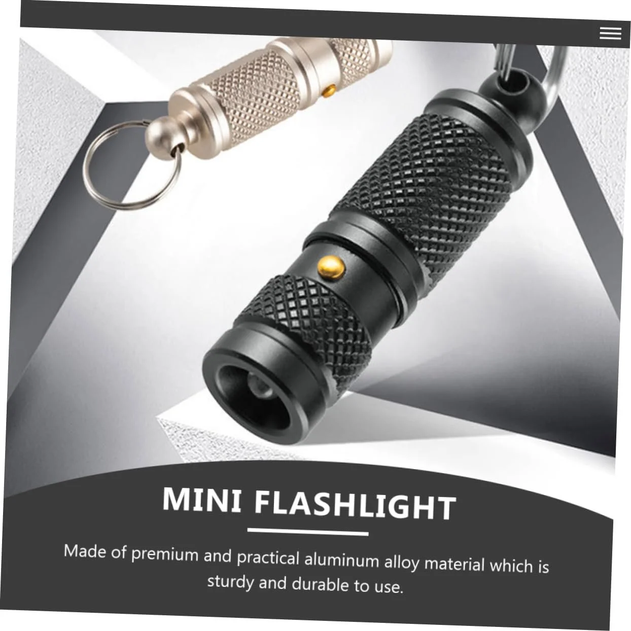 Мини Фонарик OSALADI Алюминиевый сплав Брелок Карманный фонарик Мини и портативный для улицы, фото №9 Мини Фонарик OSALADI Алюминиевый сплав Брелок Карманный фонарик Мини и портативный для улицы, фото №9