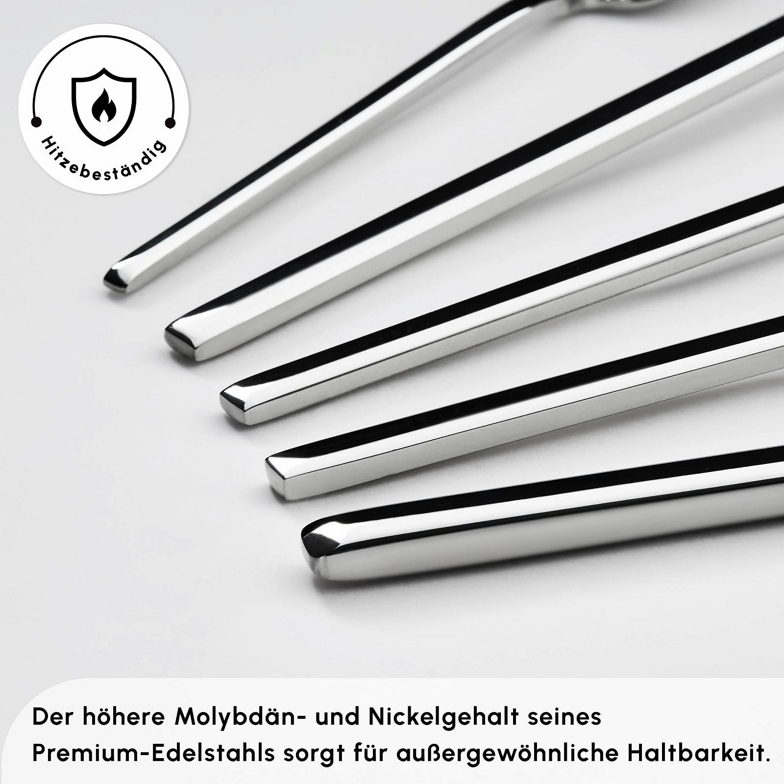 Набір столових приборів Karaca Look, 84 предмети на 12 персон з преміальною коробкою 316+, сталь 18/10, фото №8 Набір столових приборів Karaca Look, 84 предмети на 12 персон з преміальною коробкою 316+, сталь 18/10, фото №8