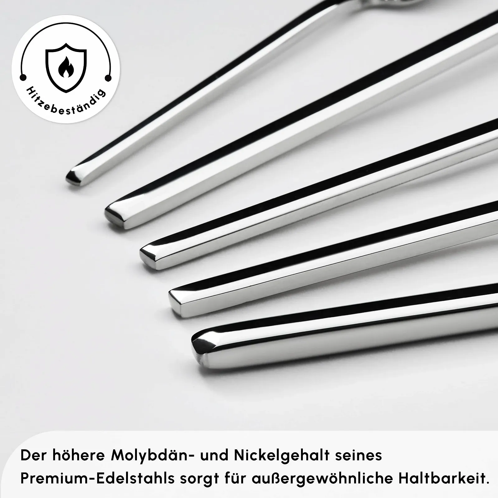 Набор столовых приборов Karaca Look, 84 предмета на 12 персон с премиальной коробкой 316+, сталь 18/10, фото №8 Набор столовых приборов Karaca Look, 84 предмета на 12 персон с премиальной коробкой 316+, сталь 18/10, фото №8