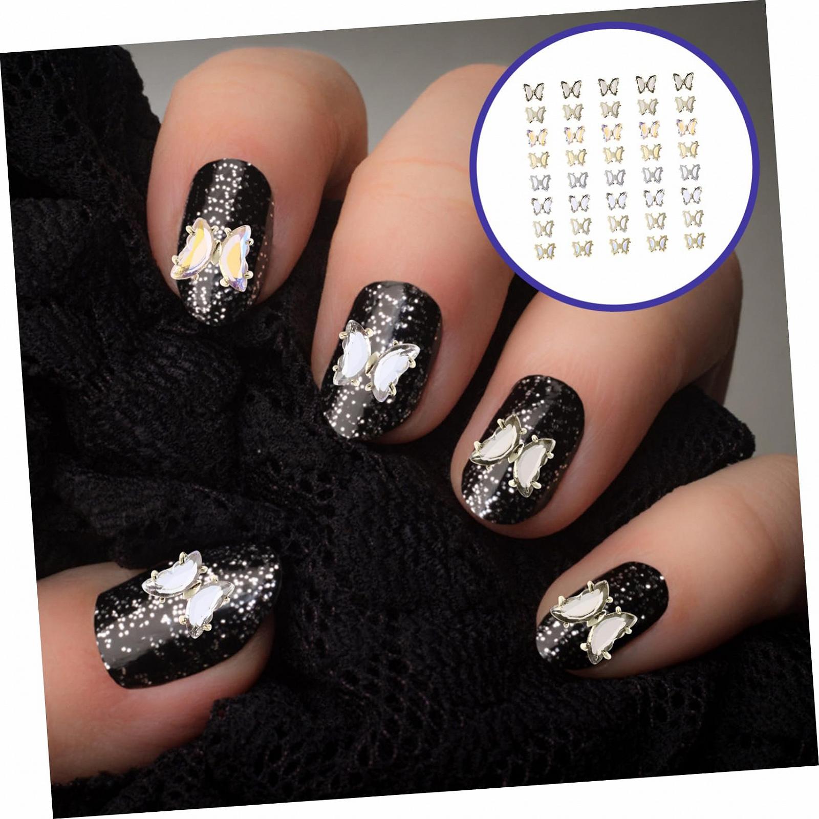 3D Healeved Метелик Кристал Безпечний матеріал 40 штук x 4, фото №5