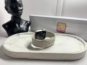 Смарт-часы Watch S9 mini Amoled 41мм белые synthetic.ua - Фото 1